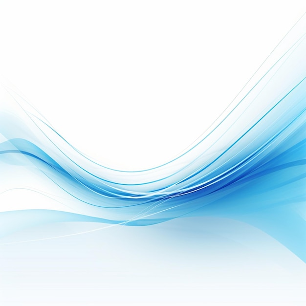 Photo of blue waves backgroundblue waves background for design AI Gnerated