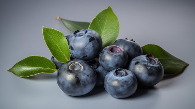 photo of blueberries