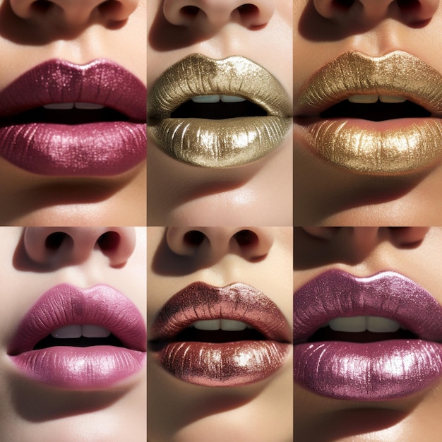 Photo of Bold Metallic Lipsticks