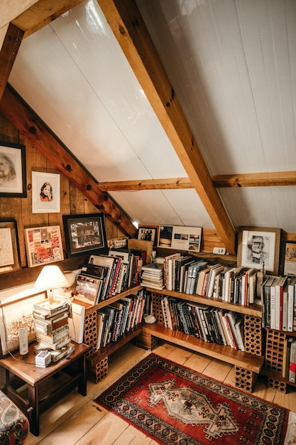 Photo Of Bookshelves Photo