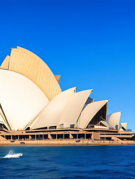 Foto foto mozzafiato del teatro dell'opera di sidney in australia