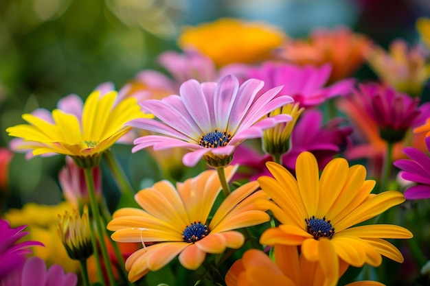 Photo of Bright Colorful Flowers