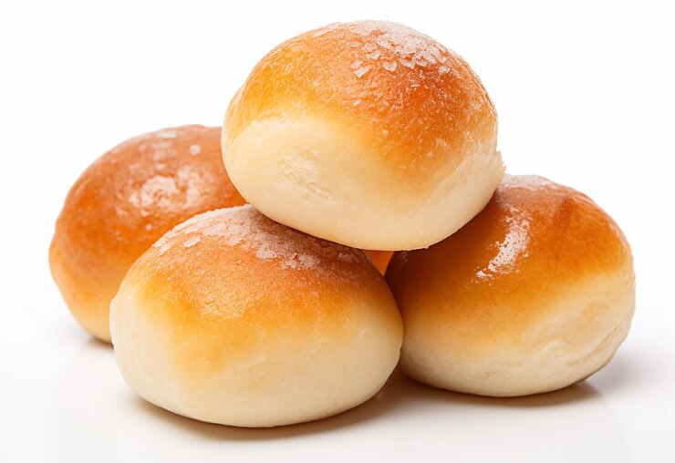 Photo photo of buns with sesame seeds for burger buns bread with wheat and sesame seeds