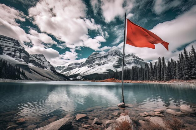 Photo of Canada flag photo