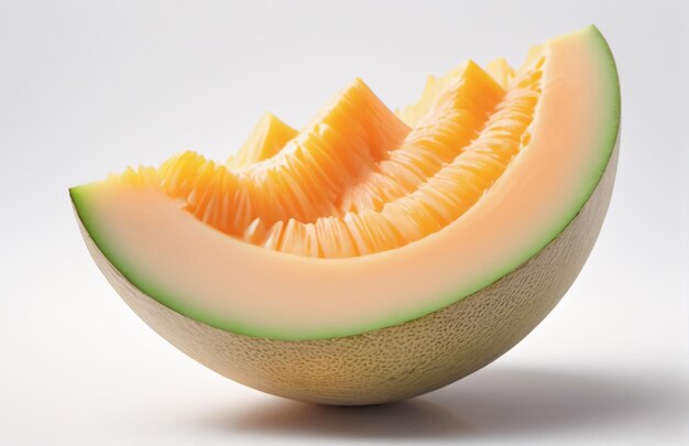 Photo photo of cantaloupe isolated on background