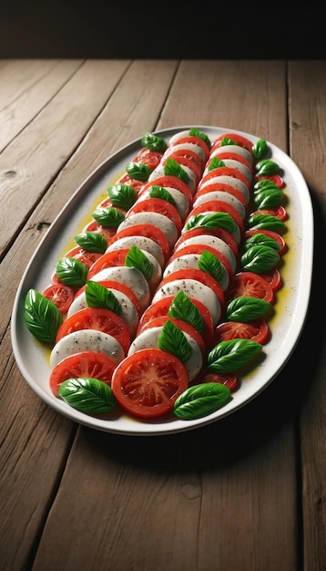 Photo caprese salad