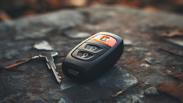 A Photo of a Car Rental Remote Keyless Entry