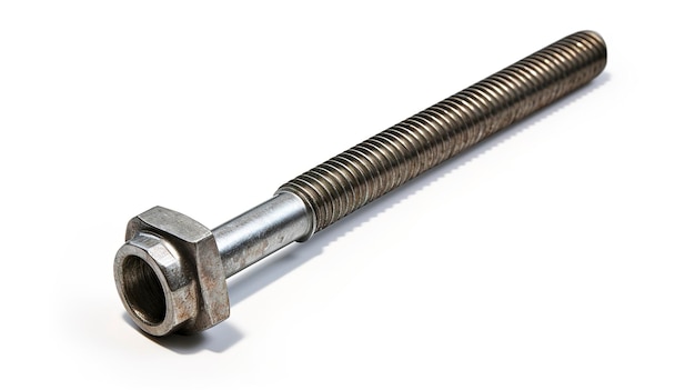 A photo of a carriage bolt full length photo