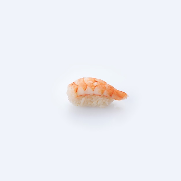 Photo catalog for japanese cuisine. sushi on a white background