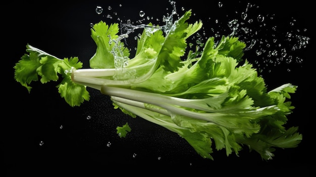 a photo of celery