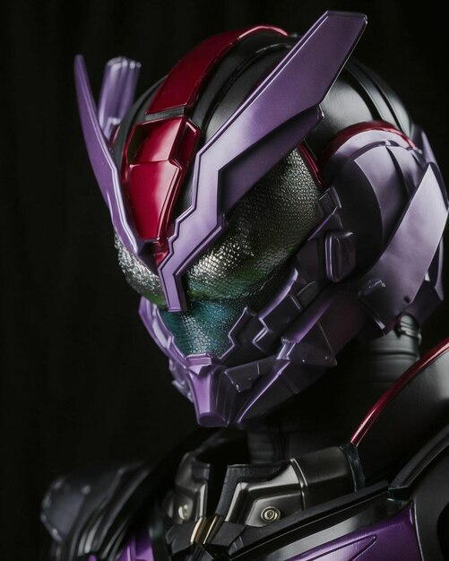 a photo of the character kamen rider