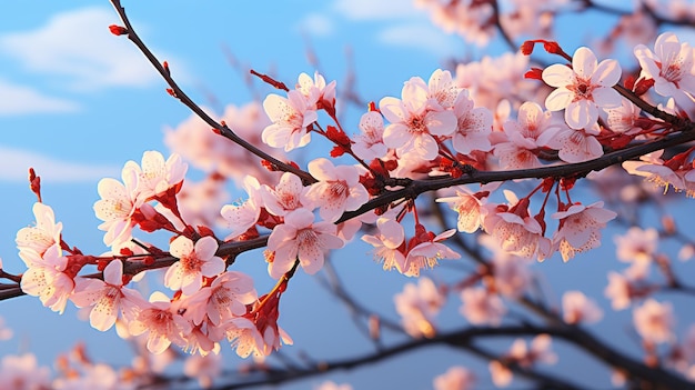 photo of cherry blossoms tree spring flowers nature