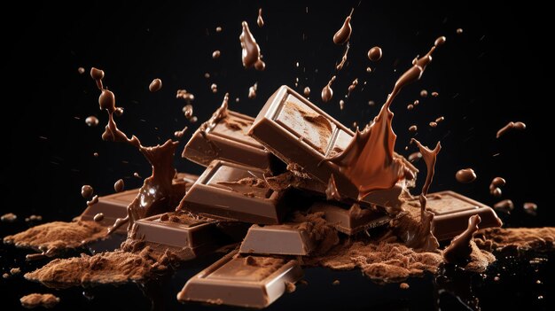 a photo of chocolate