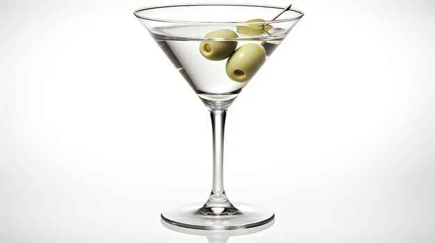 A photo of a classic martini full length photo