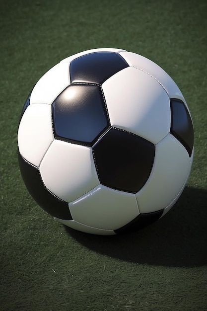 Photo classic soccer ball