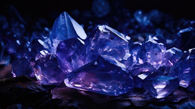 A photo of a closeup of a crystal dark velvet backdrop