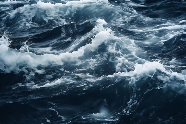 Photo of Closeup of ocean waves