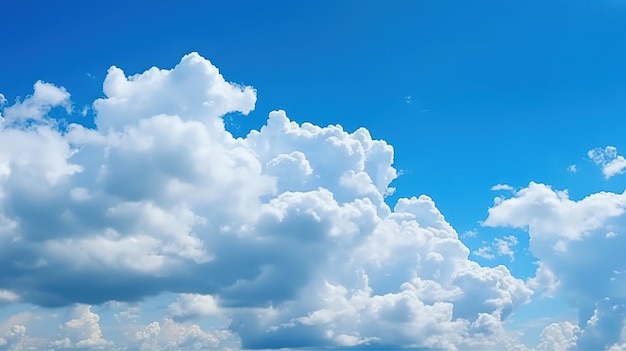 photo of cloud blue sky background Ultra Realistic