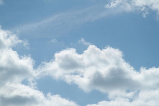 曇り空の写真 空の背景 自然の雲