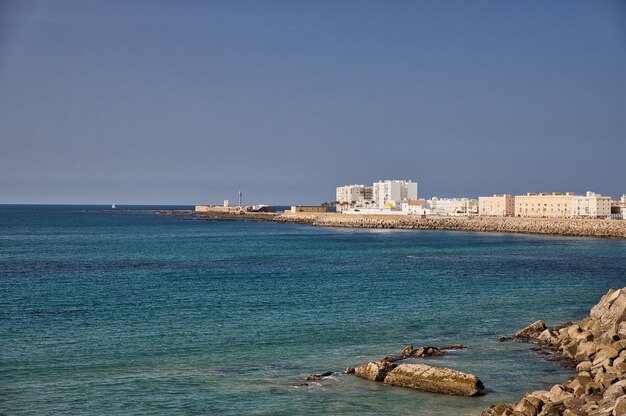 photo of the coast of the city of Cadiz