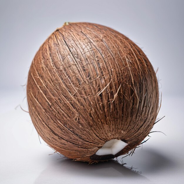 Photo photo of coconut isolated on background