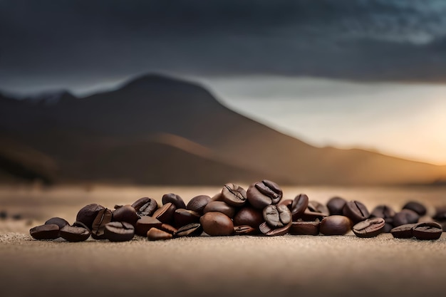 Photo coffee beans