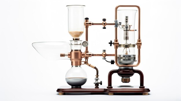 Photo a photo of coffee siphon brewing equipment