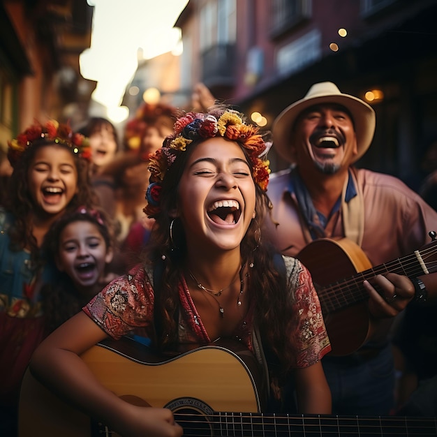 Photo of Colombian Families Engage in the Tradition of La Parranda Th Festive Colombia Vibrant