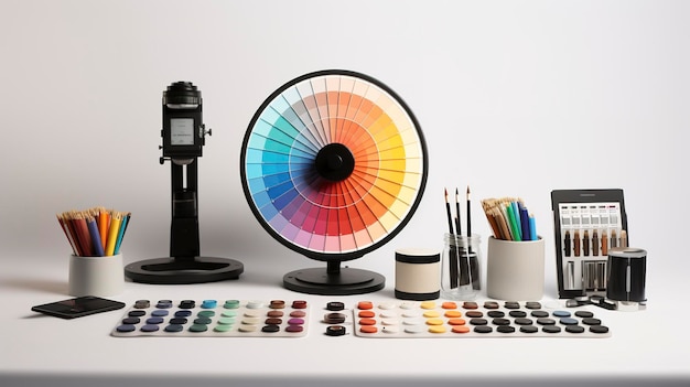 A photo of Color Calibration Tools