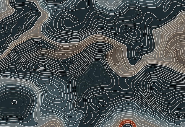 Photo photo of colorful abstract waves and shapes background