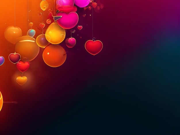 Photo colorful background with circles