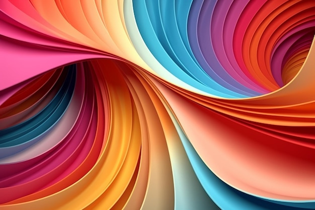 Фото красочный динамический вихрь абстрактный фон