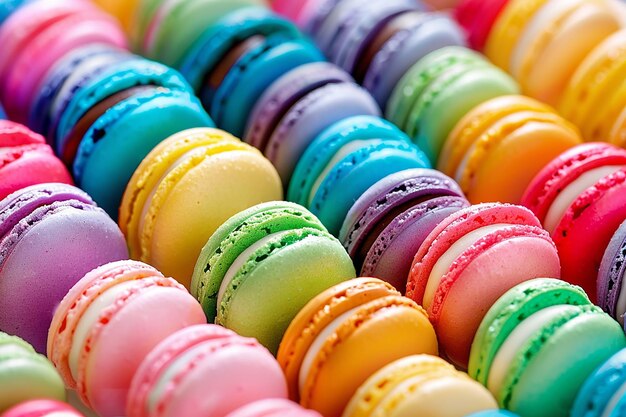 Photo of Colorful Macarons