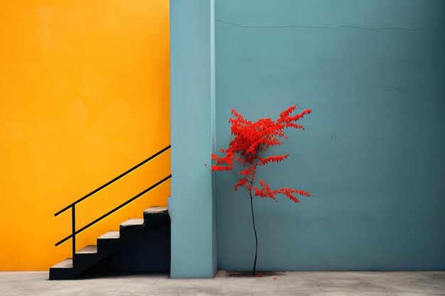 Photo photo of contrasting colors