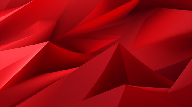 photo of corporate style red presentation background red wave background ai generated