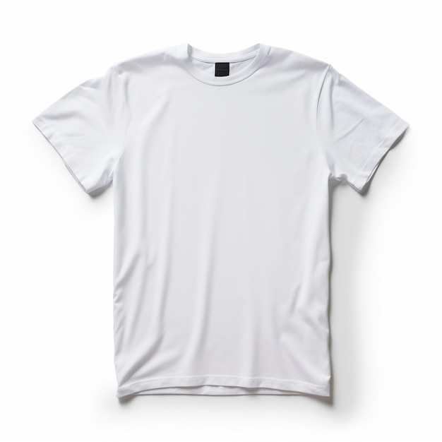 Photo cotton tshirt isolated on a white background