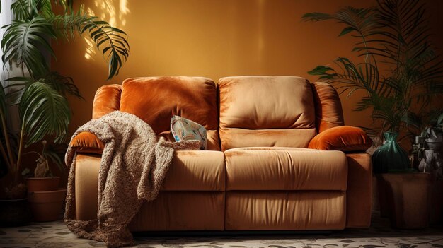 A Photo of a Cozy Reclining Loveseat