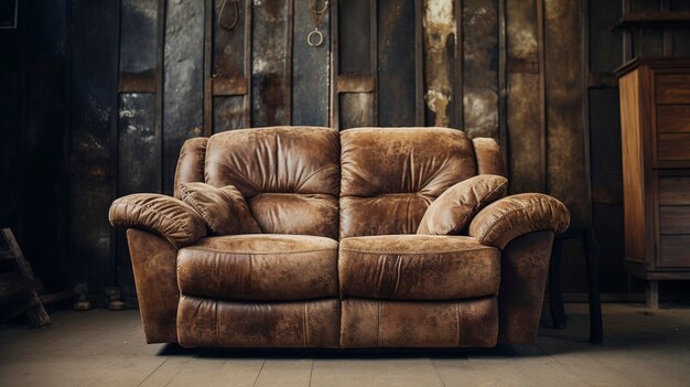 A Photo of a Cozy Reclining Loveseat