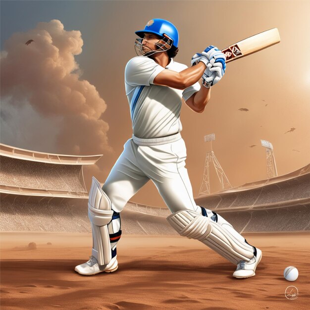 Photo cricket background