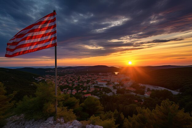 Photo of Croatia flag photo