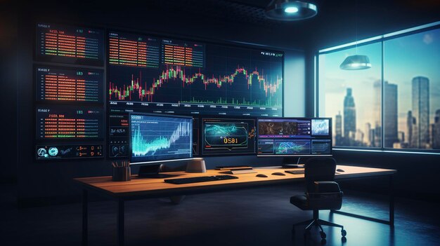 A photo of a cryptocurrency exchange platform