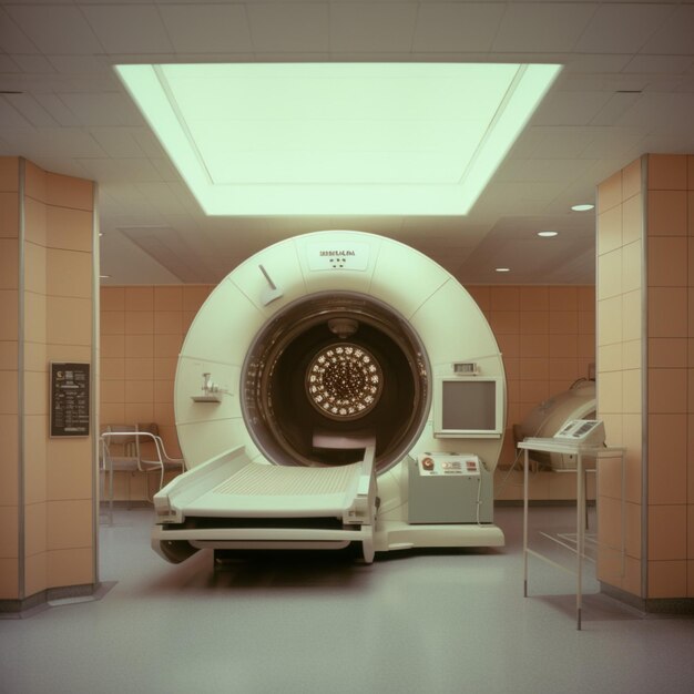 Photo of CT scanner