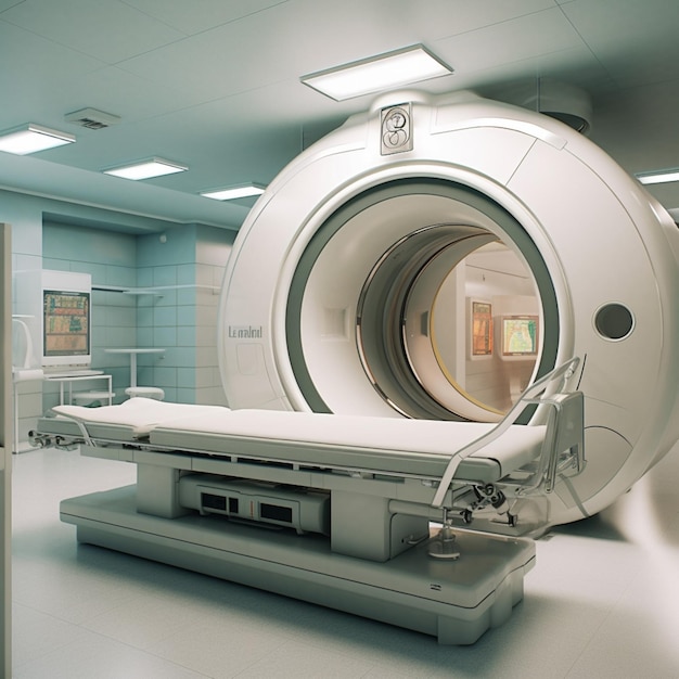 Photo of CT scanner