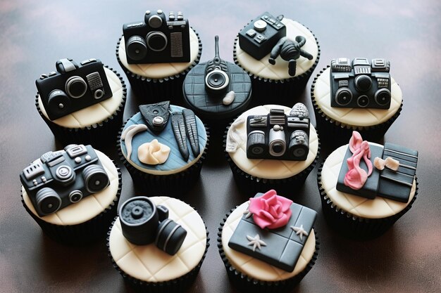 Photo photo cupcakes