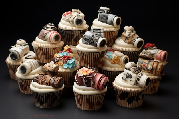photo cupcakes
