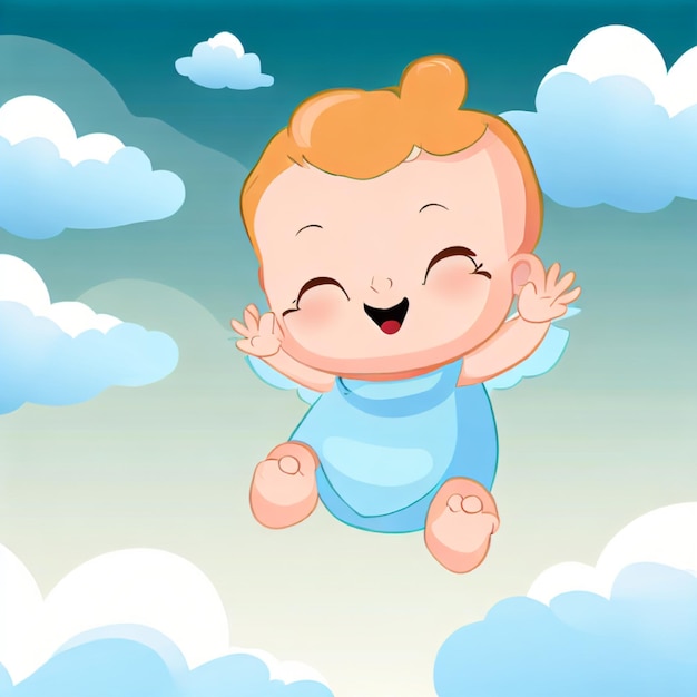 Photo a cute 2d vector illustration background