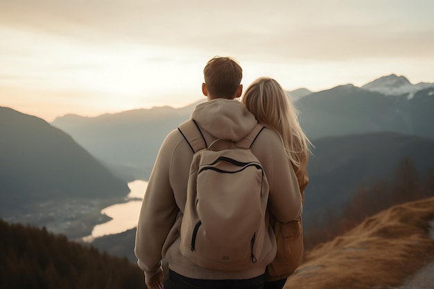 Photo of Cute Couple Piggyback Ride