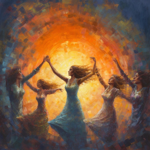 Фото Танцев, чтобы соединиться с божественным