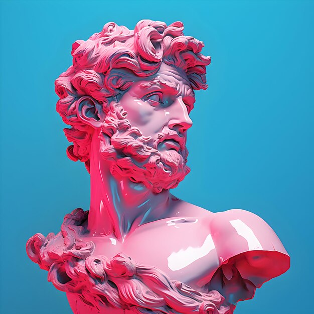 Photo david michelangelo aesthetic david michelangelo sculpture generative ai