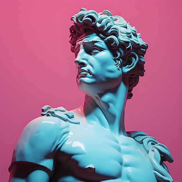 Photo David Michelangelo Aesthetic David Michelangelo sculpture generative ai